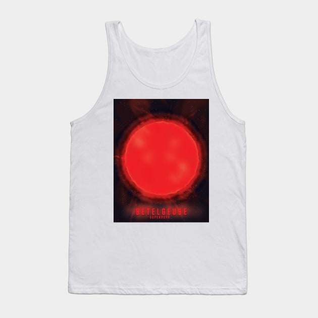 betelgeuse Supernova space art Tank Top by nickemporium1